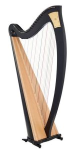 Lyon & Healy Ogden Lever Harp 34 Str. EB - imagine 2