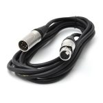 Cablu DMX XLR XLR 5 pini 5m eXpertCable - imagine 3