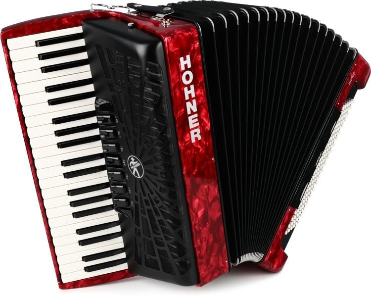 ps-products-18314-47434 HOHNER BRAVO III 120 Red - imagine 1