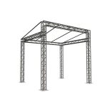 Scena modulara 6.5m x 4m x 5m