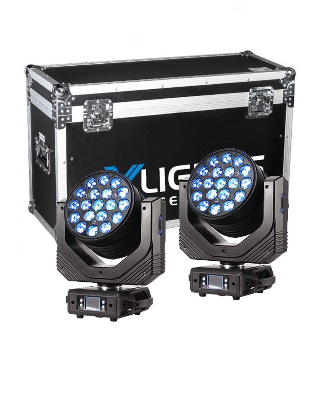 ps-products-19062-50257 Set X-Lights Chroma Cameleon Zoom Wash 19x25W - imagine 1