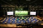 Podium scena 6 m x 8 m cu balustrada si 2 scari, 0.8-1.4m - imagine 7