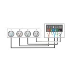 Splitter DMX Showtec DS-24F/3 DMX Rack Split - imagine 3