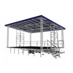 Scena mobila spectacole Pultus X48