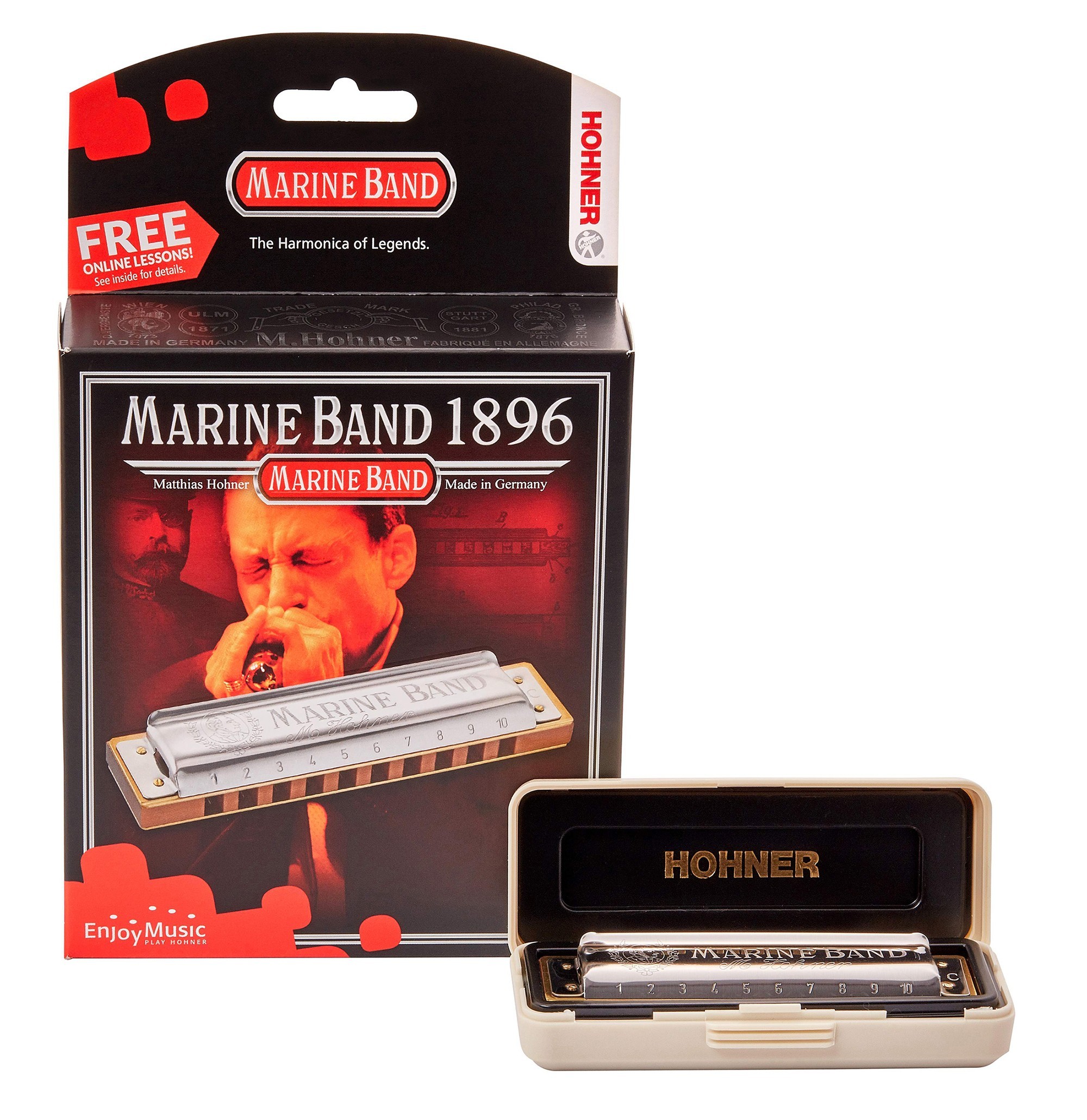 ps-products-19603-52237 Hohner Marine Band 1896 - Db moll - imagine 1