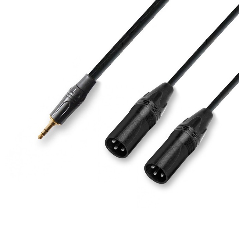 ps-products-19658-52499 Cablu audio Jack 3.5mm - 2*XLR tata 6m - imagine 1