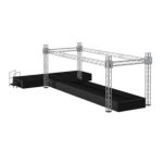 Podium scena 6 m x 3 m interior exterior 0.8m - 1.4m - imagine 6