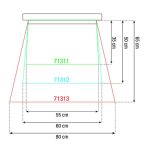 Showgear Rain Cover 60 cm - imagine 10