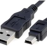 Cablu USB 2.0 USB B mini 0,3m pentru interfata lumini