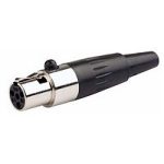 Mini XLR MAMA pe fir 3 PINI