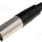 Mini XLR MAMA pe fir 3 PINI