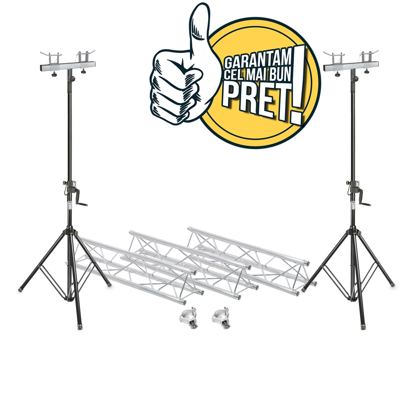 ps-products-20526-55810 Schela lumini 4.5m DSE Stage Truss SET - imagine 1