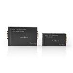 Prelungitor VGA + audio prin cablu UTP