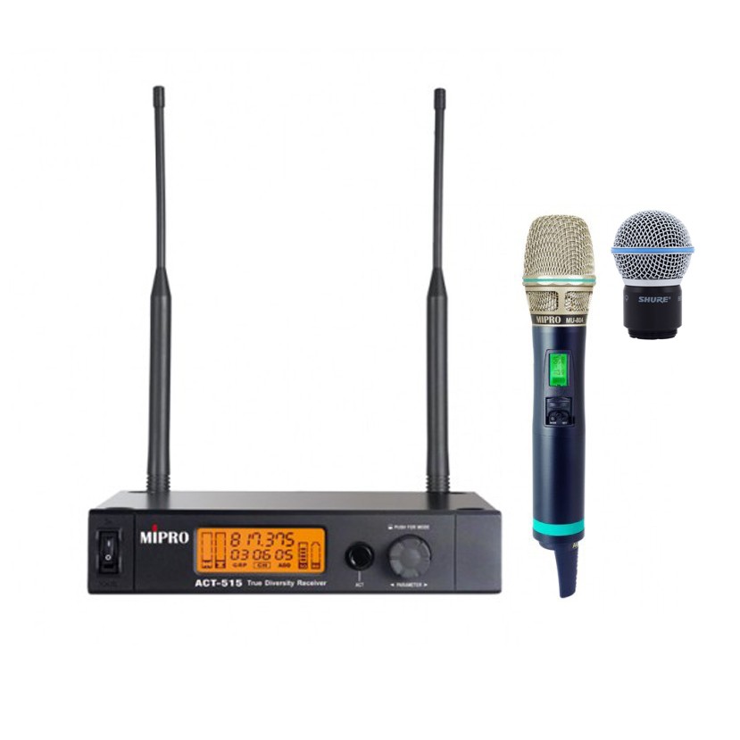 ps-products-20685-56327 Mipro ACT-515 UHF + ACT 500H Beta58 + MU80 - imagine 1