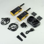 Statie radio portabila PMR PNI Dynascan F-15, 446MHz, 0.5W, 16CH, Waterproof IP67, set 2 bucati - imagine 5