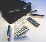 MUZICUTE HOHNER BLUES HARMONICA SET - imagine 3
