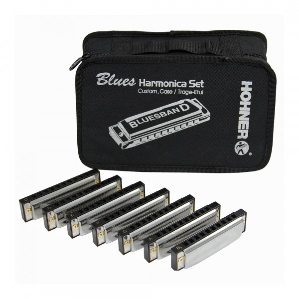 ps-products-2128-49464 MUZICUTE HOHNER BLUES HARMONICA SET - imagine 1