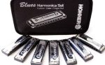 MUZICUTE HOHNER BLUES HARMONICA SET - imagine 2