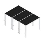 Podium scena cu picioare 40cm (6mp)