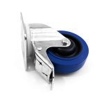 Roata DSE 100mm cu frana - imagine 2