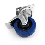 Roata DSE 100mm cu frana - imagine 3
