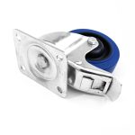 Roata DSE 100mm cu frana - imagine 4