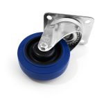 Roata DSE 100mm cu frana - imagine 2