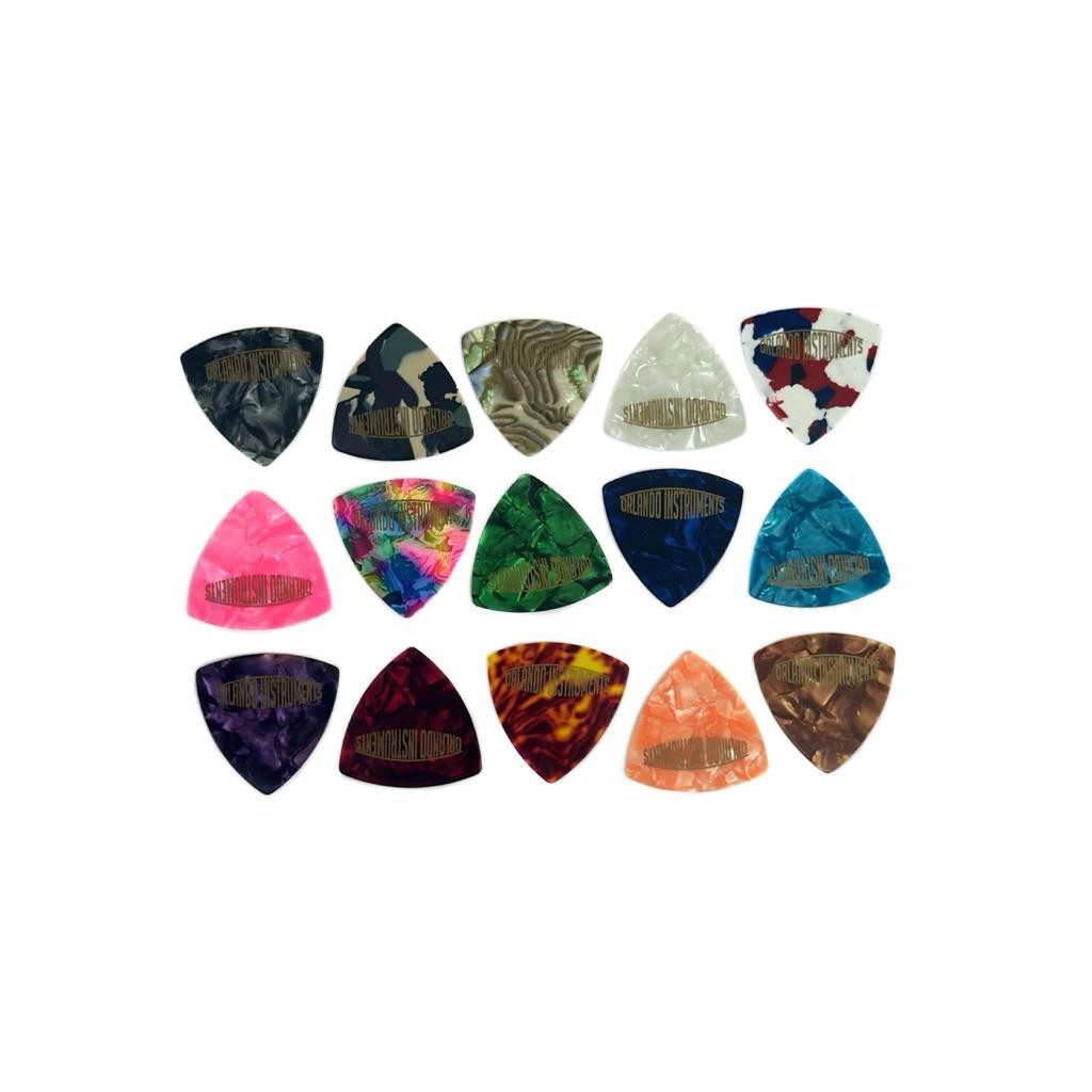 ps-products-21627-59863 Set of 15 3-cornered (0,71mm) guitar picks - imagine 1