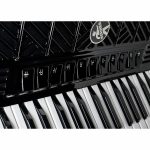 Hohner Mattia IV 96 BK white Buttons - imagine 5