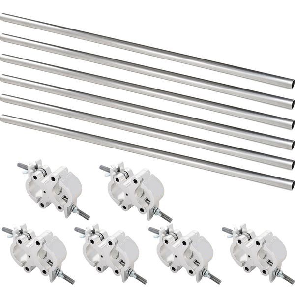 ps-products-22379-62892 DSE Stage Aluminium Pipe 50mm 3m Bundle - imagine 1
