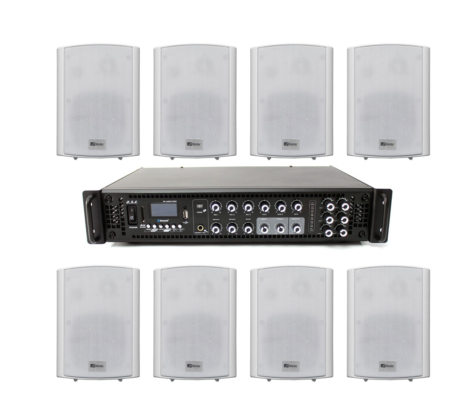 ps-products-22625-63532 DSE Sistem PA 100V Complet SET 12 - imagine 1