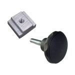 Sistem montare balustrada pe podium M10 4.5 cm