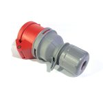 Priza cabluri motoare 16A 3P+E, 380V, IP44 - imagine 2