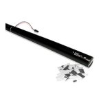 MAGICFX Tun Electric PRO Confeti Metalizate, 80cm, Alb - Argintiu