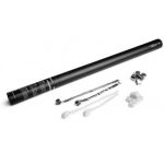 MAGICFX Tun Manual Streamers , 80cm, ALB+ARGINTIU