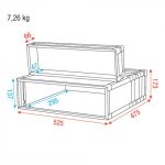 Showgear Case for 19" CD-player 3U - imagine 4
