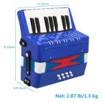 Acordeon Orlando Instruments BLUE - imagine 2