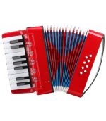 Orlando Instruments accordion for children, RED - imagine 3