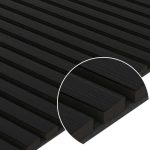Panou acustic riflaj Black Oak 60 x 240 cm - imagine 2