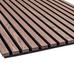 Panou acustic riflaj Black Walnut 60 x 240 cm