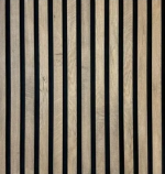 Panou acustic riflaj White Oak 60 x 240 cm