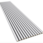 Panou acustic riflaj Silver Oak 60 x 240 cm
