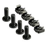 Set 4 suruburi si piulita prindere rack