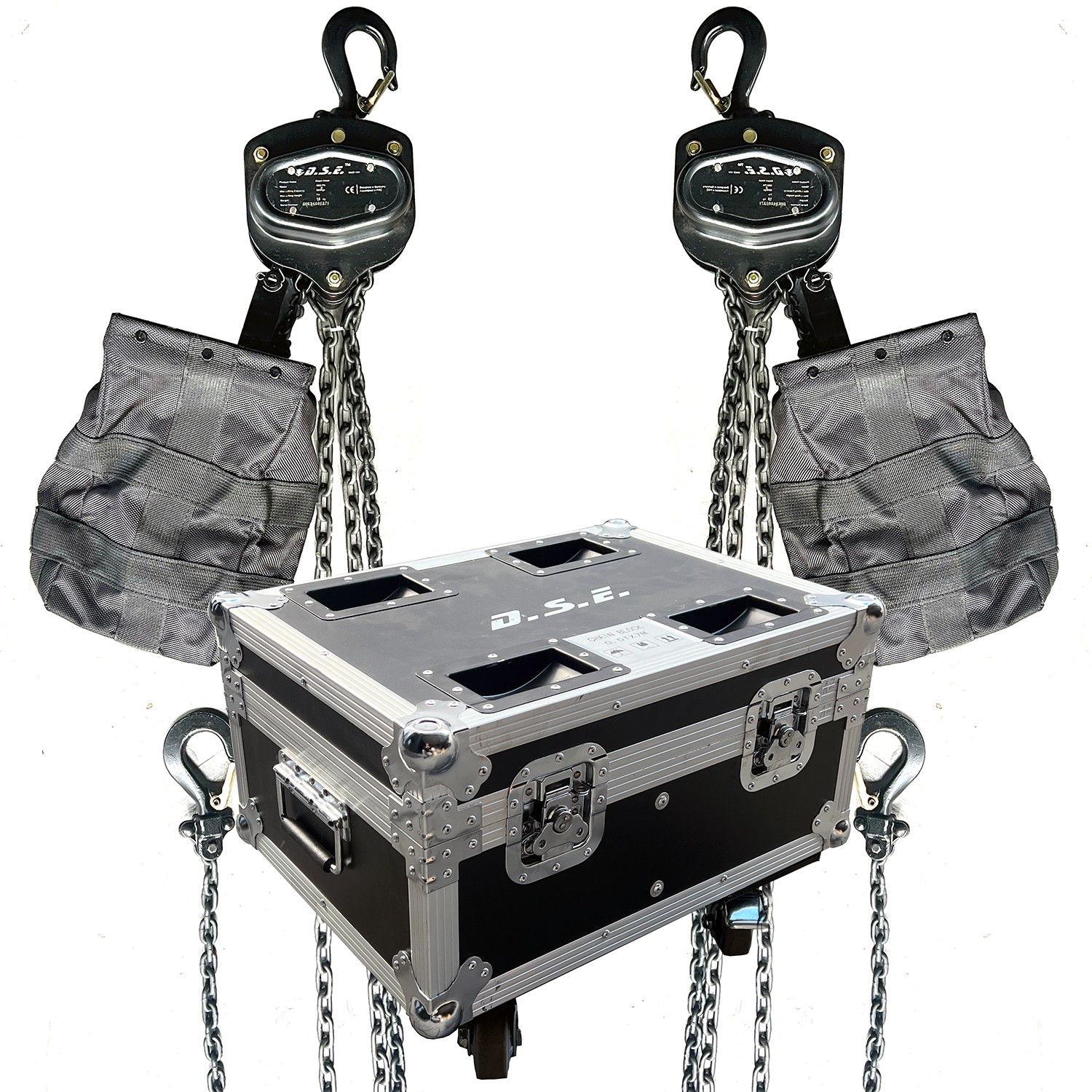 ps-products-23841-68142 Set 2 Macarale/palane DSE 500 kg cu CASE inclus - imagine 1