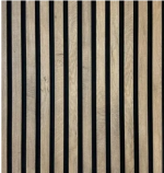 Panou acustic riflaj White Oak 600 x 2400 x 27 mm