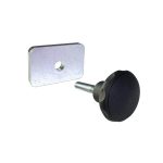 Sistem montare balustrada pe podium M10 4.5 cm Drept