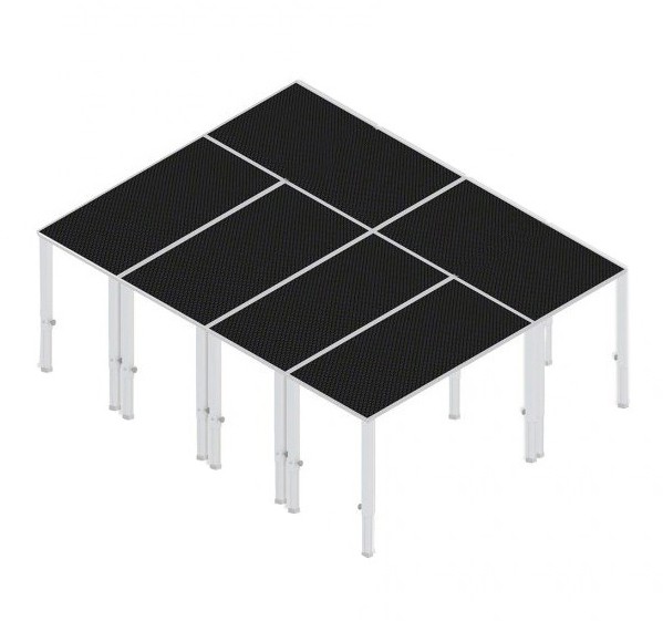 ps-products-24143-69714 Podium scena 4m x 3m cu picioare 40 cm - imagine 1