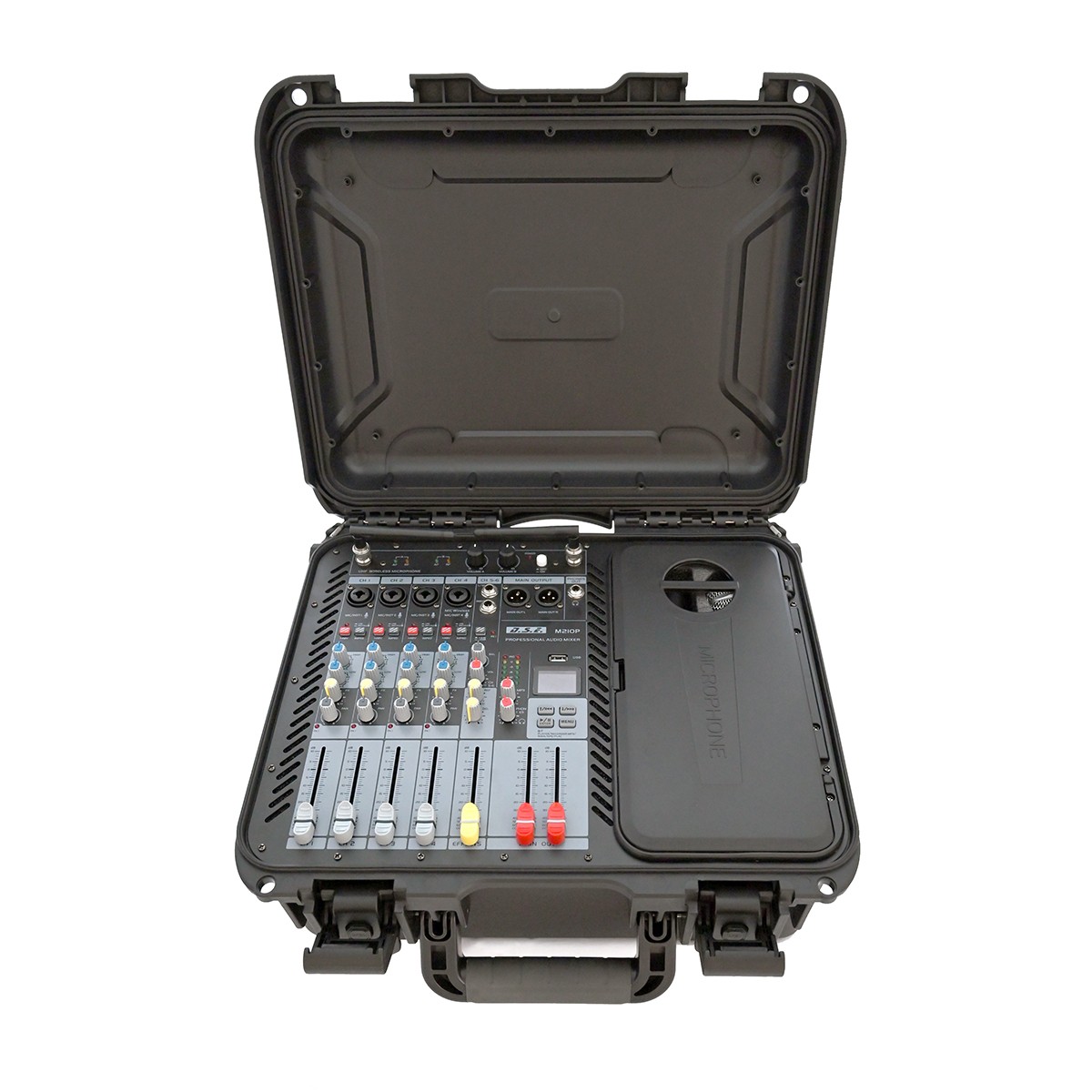 ps-products-24168-69803 DSE M210P - mixer amplificat cu 2 microfoane wireless - imagine 1
