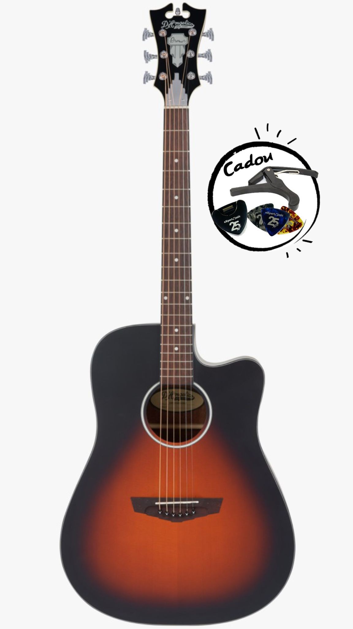 ps-products-24225-71194 D'Angelico Premier Bowery LS Sat.Vint.SB - imagine 1