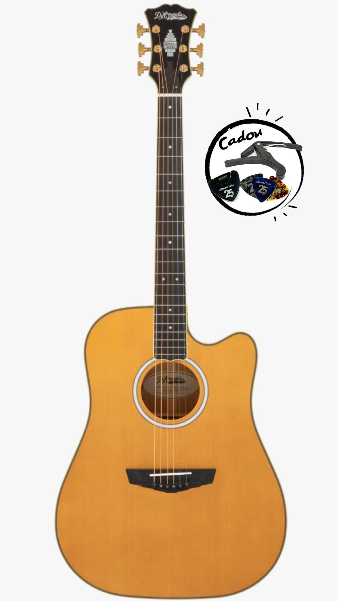 ps-products-24242-71297 D'Angelico Excel Bowery Vintage Natural - imagine 1